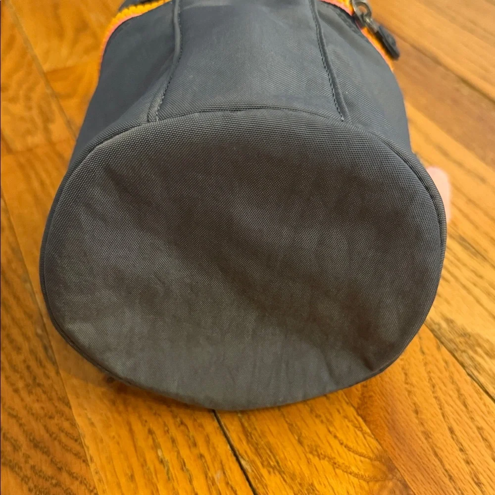 Kipling Navy Cosmetic Case with Yellow Accents and Pink Pom - Picture 5 of 7